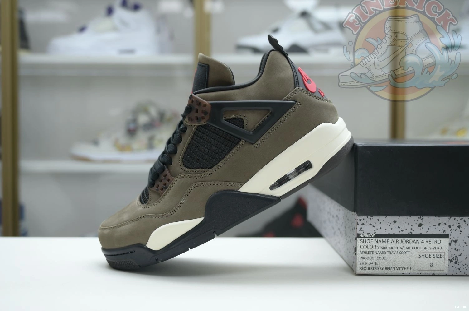 COLOR JORDAN 4 RETRO AIR 0906